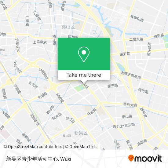 新吴区青少年活动中心 map
