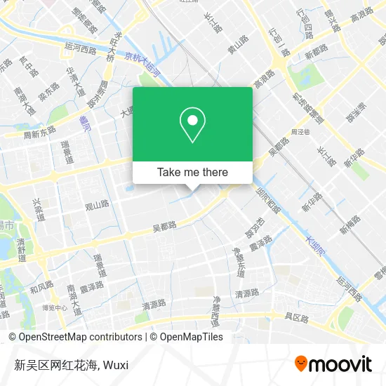 新吴区网红花海 map