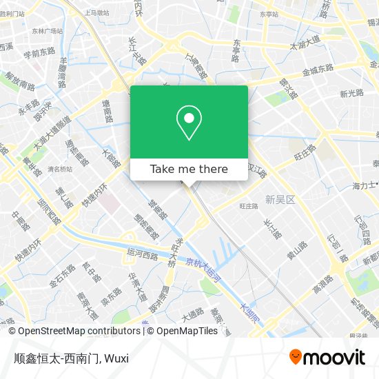 顺鑫恒太-西南门 map