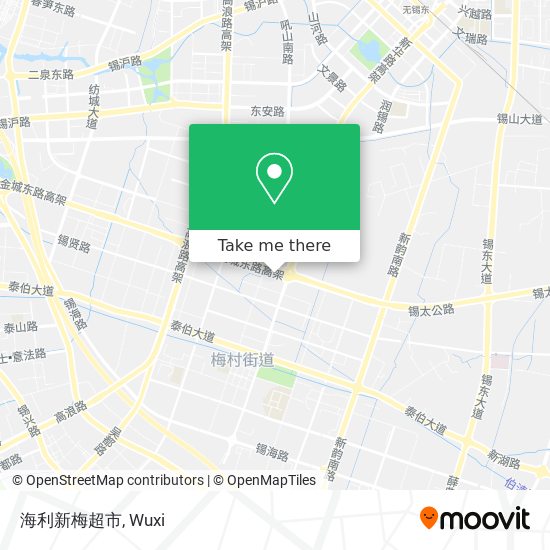 海利新梅超市 map