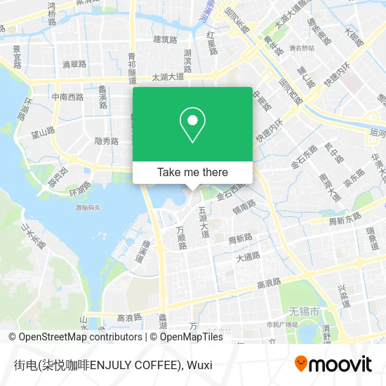 街电(柒悦咖啡ENJULY COFFEE) map