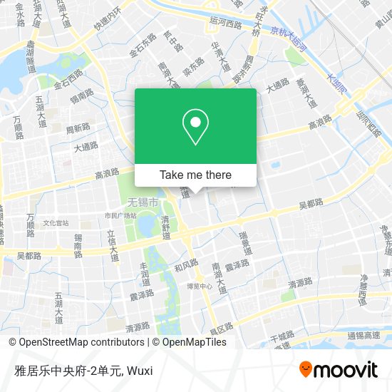 雅居乐中央府-2单元 map