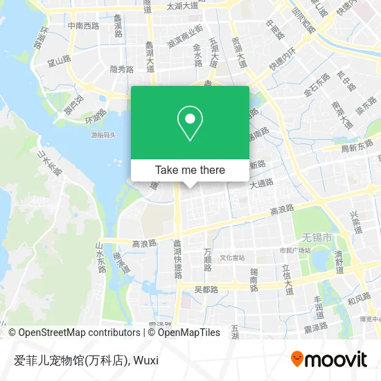 爱菲儿宠物馆(万科店) map