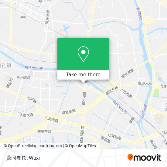 鼎同餐饮 map