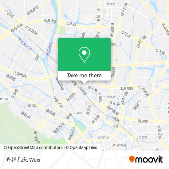 丹祥几床 map