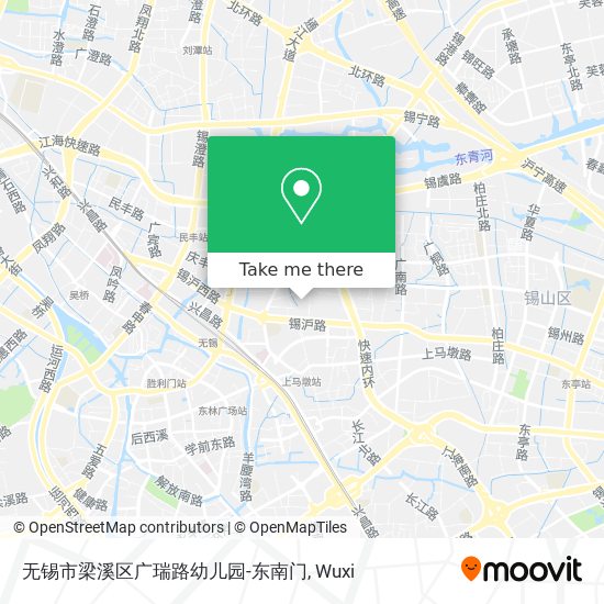 无锡市梁溪区广瑞路幼儿园-东南门 map