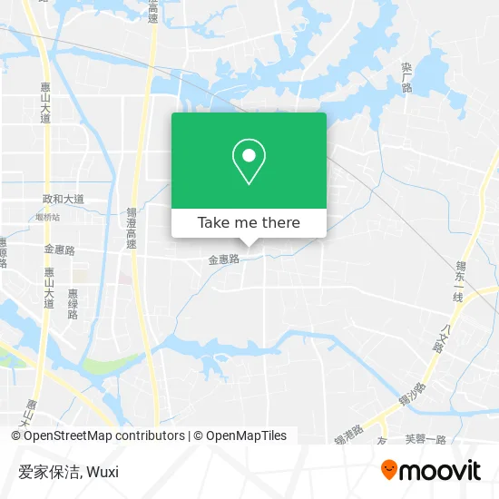 爱家保洁 map