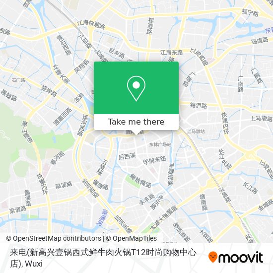 来电(新高兴壹锅西式鲜牛肉火锅T12时尚购物中心店) map