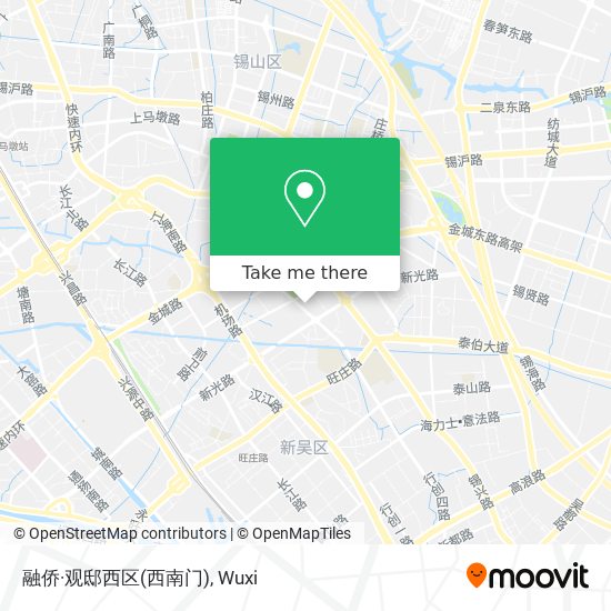 融侨·观邸西区(西南门) map