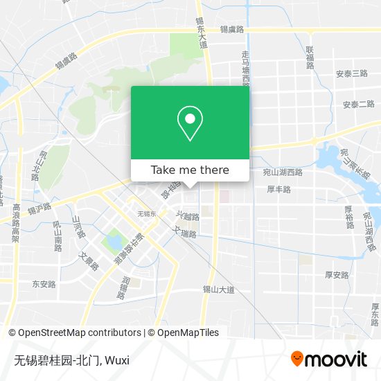无锡碧桂园-北门 map