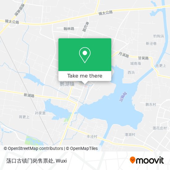 荡口古镇门岗售票处 map