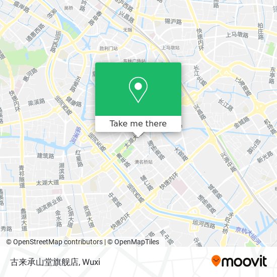 古来承山堂旗舰店 map