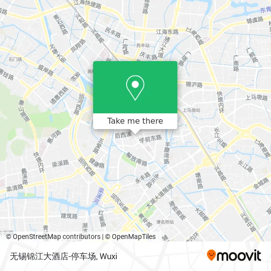 无锡锦江大酒店-停车场 map