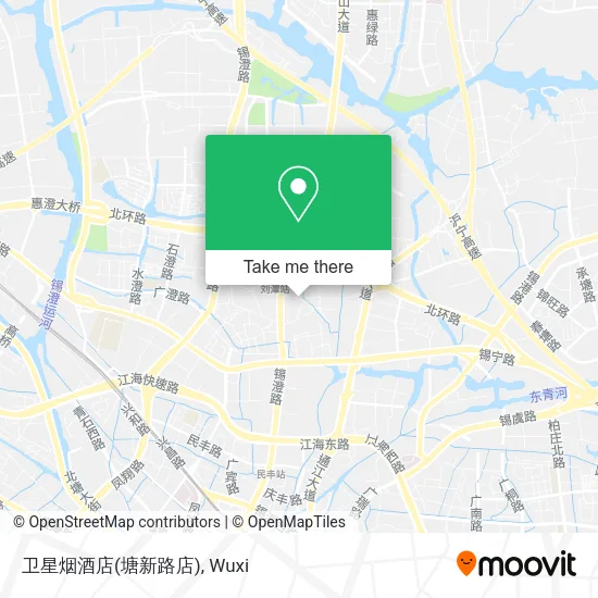 卫星烟酒店(塘新路店) map