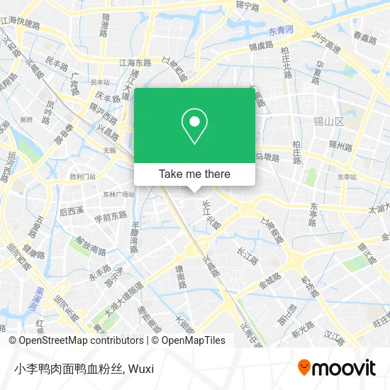 小李鸭肉面鸭血粉丝 map