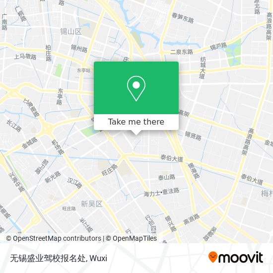 无锡盛业驾校报名处 map