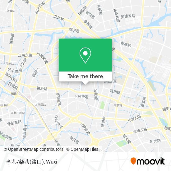 李巷/柴巷(路口) map