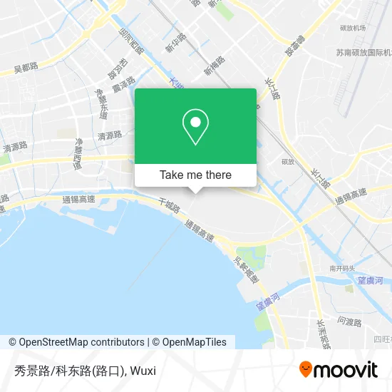 秀景路/科东路(路口) map