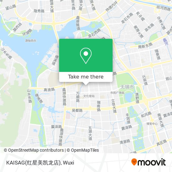 KAISAG(红星美凯龙店) map