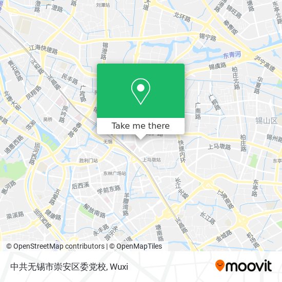 中共无锡市崇安区委党校 map