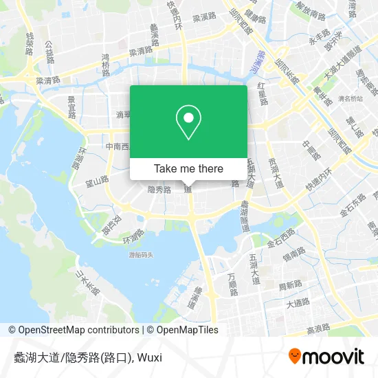 蠡湖大道/隐秀路(路口) map