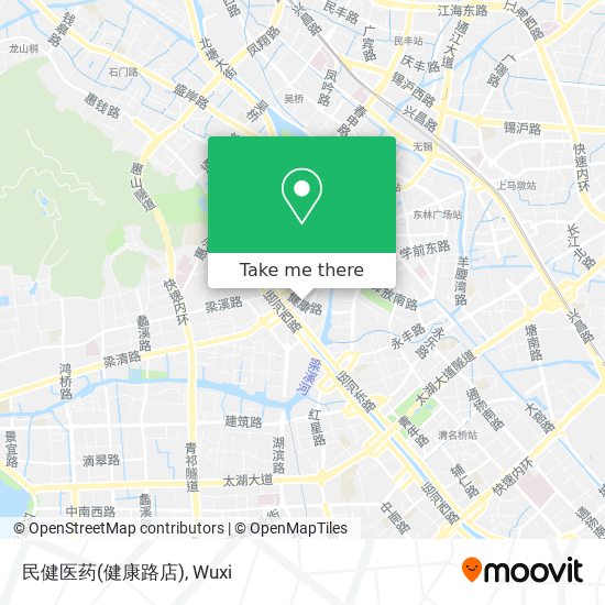 民健医药(健康路店) map