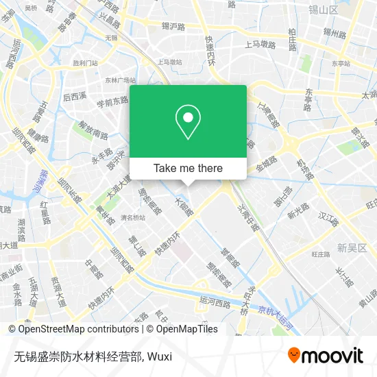 无锡盛崇防水材料经营部 map