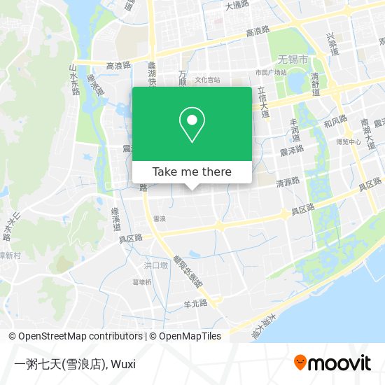 一粥七天(雪浪店) map