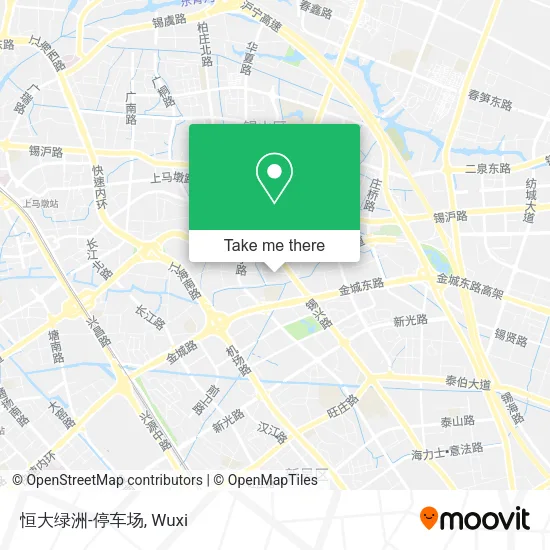 恒大绿洲-停车场 map