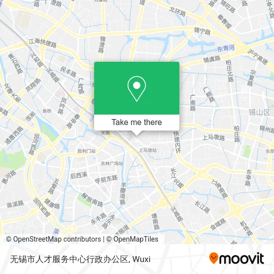 无锡市人才服务中心行政办公区 map
