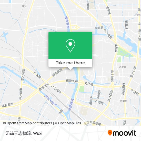 无锡三志物流 map