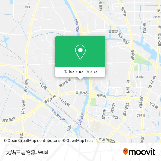 无锡三志物流 map