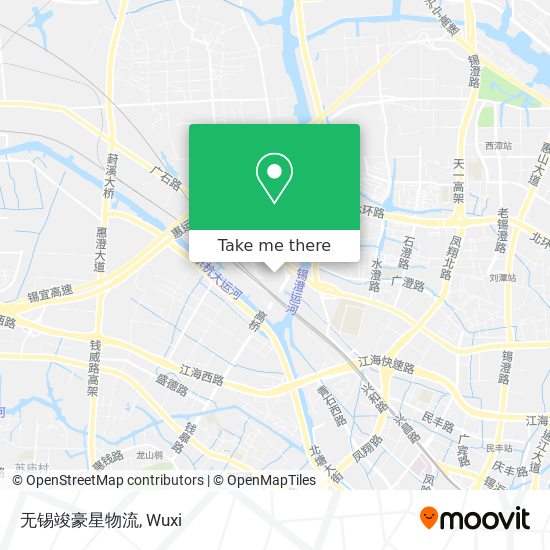 无锡竣豪星物流 map