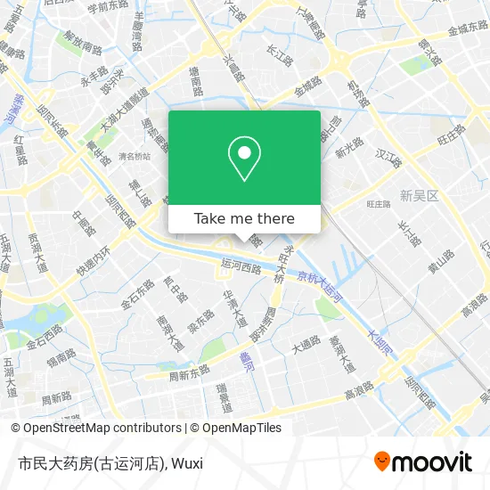 市民大药房(古运河店) map