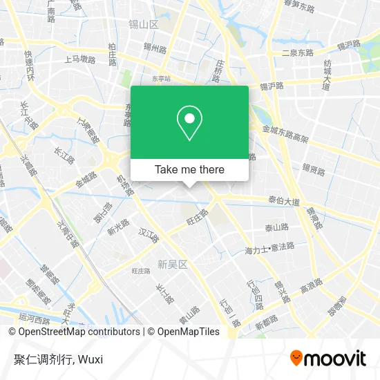 聚仁调剂行 map