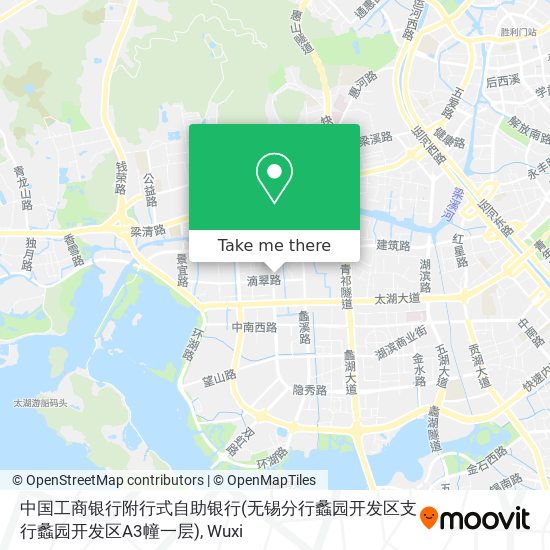 中国工商银行附行式自助银行(无锡分行蠡园开发区支行蠡园开发区A3幢一层) map