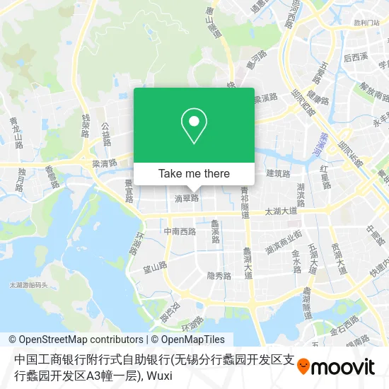 中国工商银行附行式自助银行(无锡分行蠡园开发区支行蠡园开发区A3幢一层) map