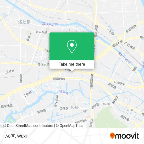 A8区 map