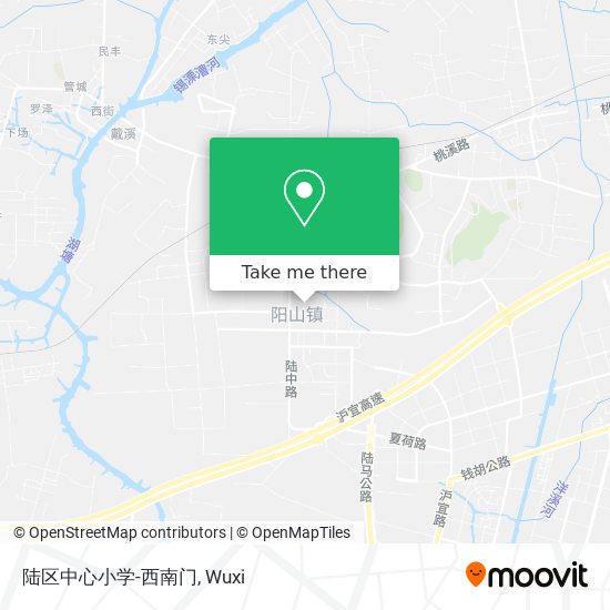 陆区中心小学-西南门 map