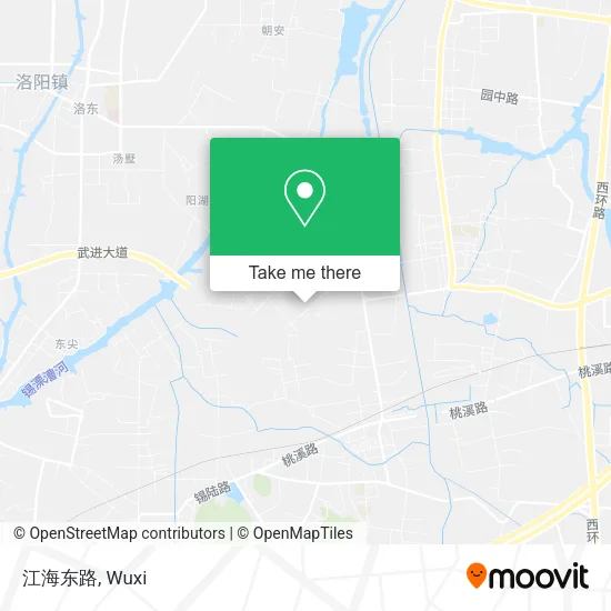 江海东路 map