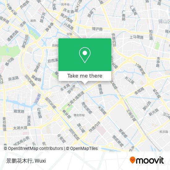 景鹏花木行 map