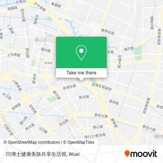 闫博士健康美肤共享生活馆 map