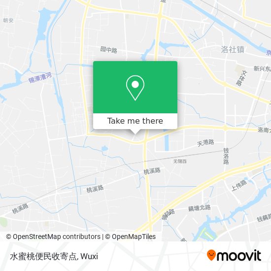 水蜜桃便民收寄点 map
