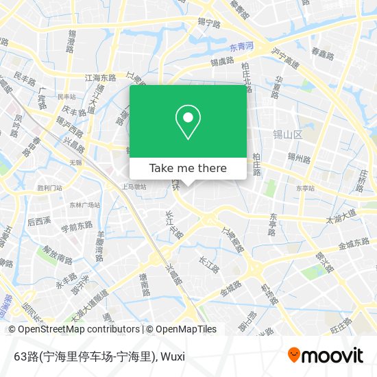 63路(宁海里停车场-宁海里) map