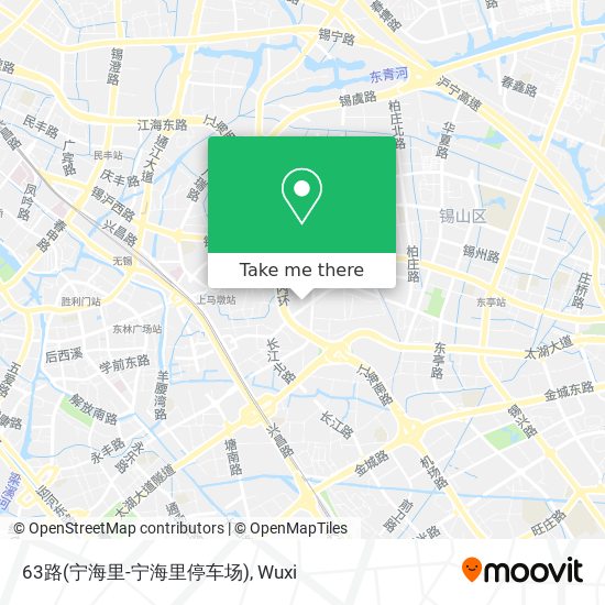 63路(宁海里-宁海里停车场) map