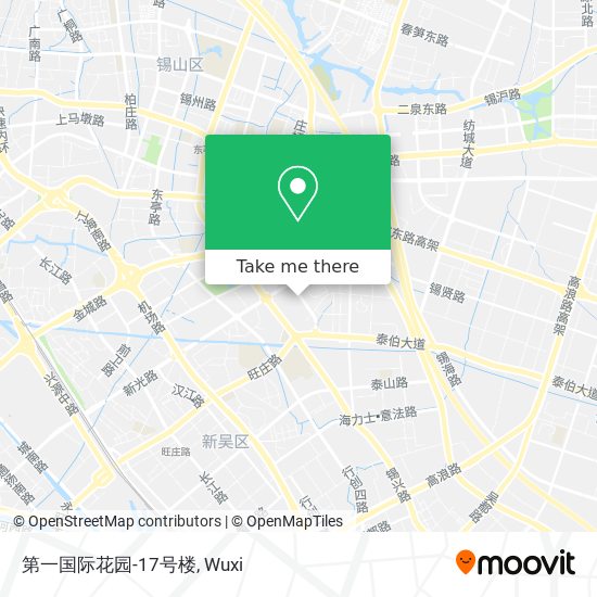 第一国际花园-17号楼 map