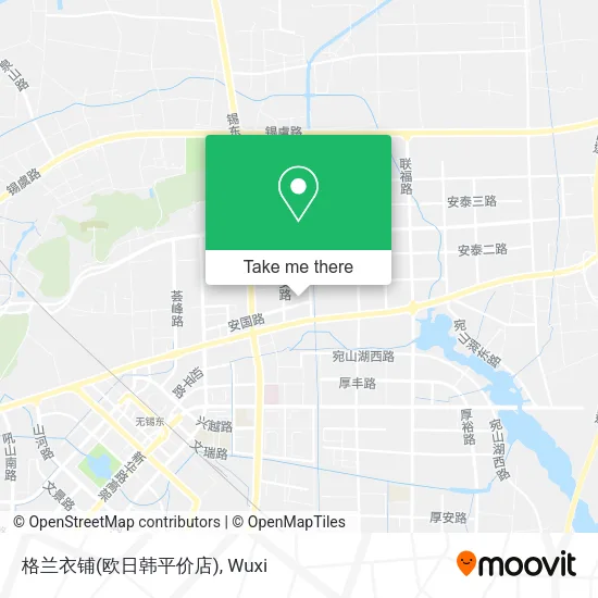 格兰衣铺(欧日韩平价店) map