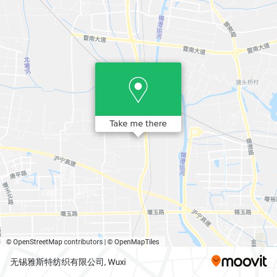 无锡雅斯特纺织有限公司 map