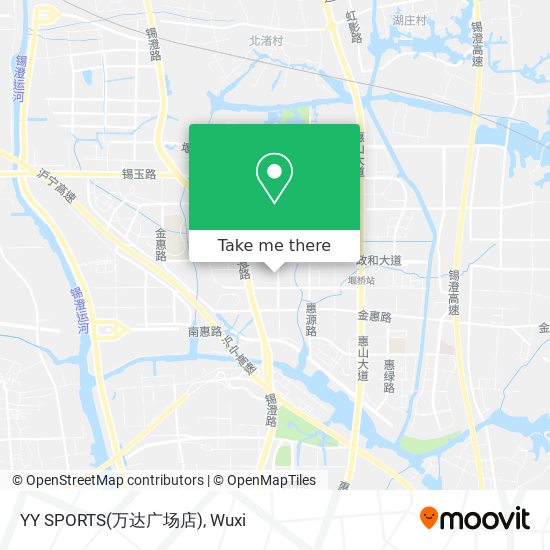 YY SPORTS(万达广场店) map