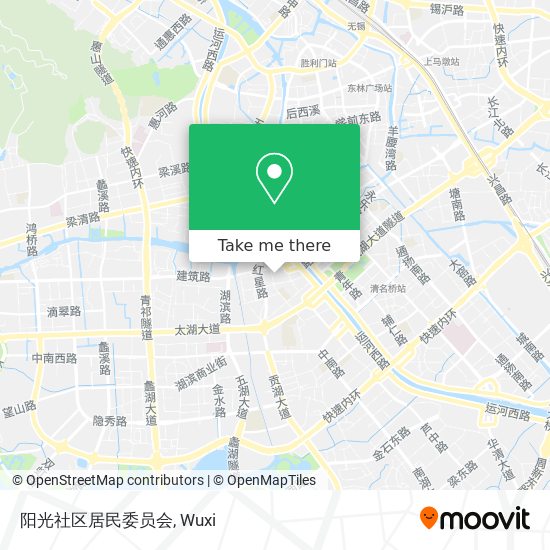 阳光社区居民委员会 map